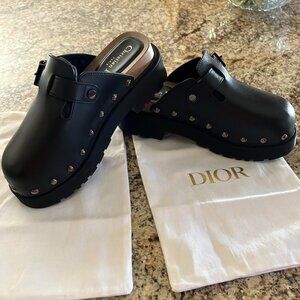 Dior Women's Black Clogs